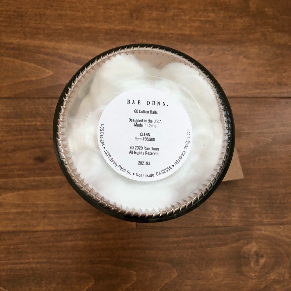 Rae Dunn CLEAN glass jar - Picture 3 of 3